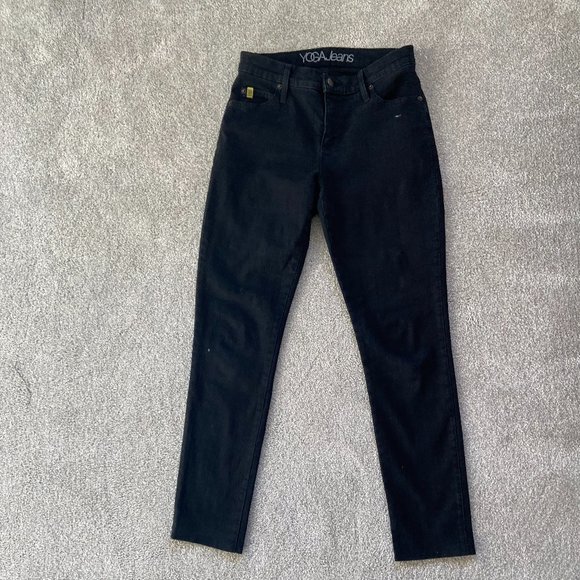 Yoga black jeans, size 27 - Picture 1 of 3